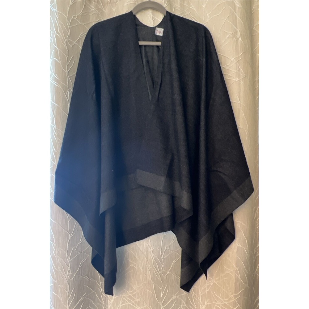 Top It Off Shawl Kimono Wrap - one size - Grey